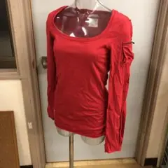 値下げ！ダメージ加工 ダンス衣装 赤 Tシャツ