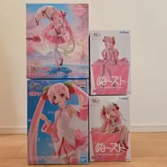 桜ミクフィギュア4体セット