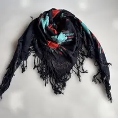 【古着屋さん向け】Stussy トライバル模様 マフラー スカーフ