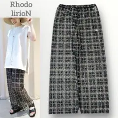 美品☆RhodolirioN ロドリリオン レース チェックパンツ 日本製 2026年最新】ロドリリオン フリルパンツの人気アイテム - メルカリ