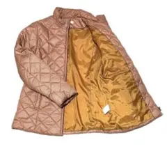 美品　クロコダイル　中綿　キルティングジャケット　チェック　総柄　ユニセックス