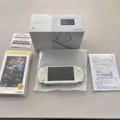 【PSPパールホワイト本体＋モンスターハンターポータブル3rd セット】