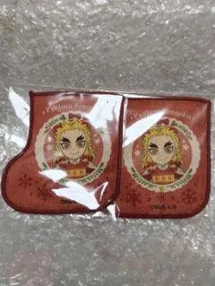 鬼滅の刃 クリスマス2023 靴下型コースター 煉獄杏寿郎