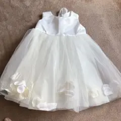★美品　ベビードレス　結婚式　式典　お食事　赤ちゃん　ワンピース