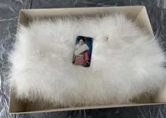 成人式　羽毛100% ホワイトショール