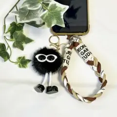 K34 ファンキー　キーホルダー　じゃらじゃら　パラコード　ハンドストラップ