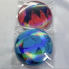 リボーン ホロ缶 缶バッジ ザンザス スクアーロ