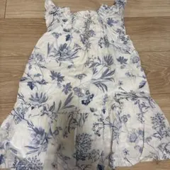 GAP KIDS 花柄ノースリーブワンピース　4-5歳　XS