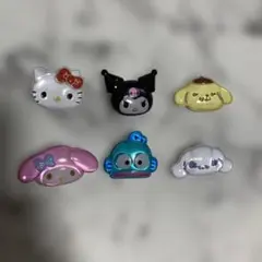 サンリオ　ぷっくりったい バッジ コンプリートセット