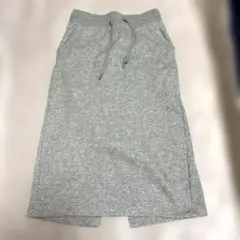 ユニクロ　ボア　スウェットスカート