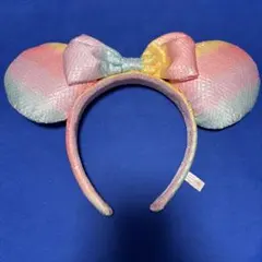 ミッキー　耳　カチューシャ グラデーション　東京ディズニーリゾート ミニーマウス