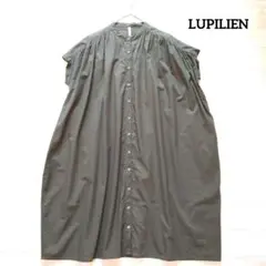 LUPILIEN ルピリアン コットンギャザーワンピース F