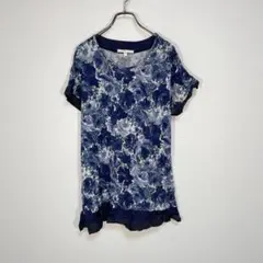 【KEI Hayama PLUS】　チュニック　半袖　F　サイズ　レディース