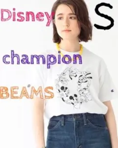 beams×disney Tシャツ