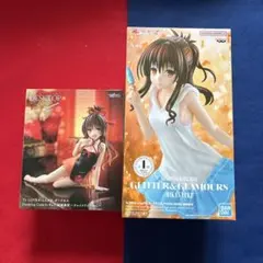 ToLOVEる　Desktop Cute　グリグラ　結城美柑　フィギュア　セット