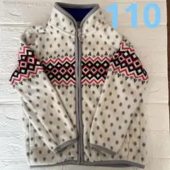 ユニクロ　フリース　ジャンパー　キッズ110
