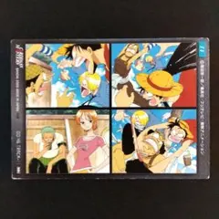 ワンピース ポートフォリオ ルフィ ゾロ ナミ サンジ ポートレート付き