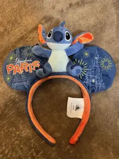 ディズニーランドパリ スティッチ カチューシャ