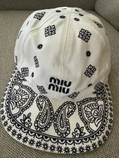 2026年最新】MIU MIU カラー：ホワイト系 レディース ベースボール