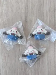 【新品未使用】サンリオキャラクターズ チョコレートドール シナモロール3体