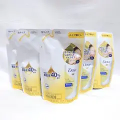 新品未開封 Dove ダヴ オイル泡クレンジング つめかえ用 130ml 5個のサムネイル