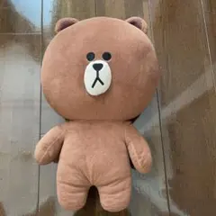 ブラウン ぬいぐるみ 縦　約40cm