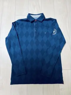 長袖ポロシャツ l