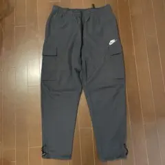 NIKE ナイキ ウーブン ナイロンパンツ カーゴパンツ M 裾ドローコード