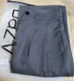 SHEIN Dazy ダークグレー ワイドパンツ スラックス Lサイズ【未使用】