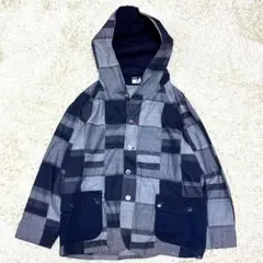 【日本製】岡山児島 BlueTrick ブルートリック パッチワーク コート