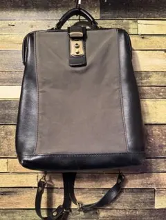 HERZ 限定品　NC-RUCK2 レザー×帆布