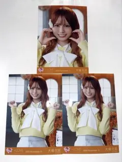 ＝LOVE 大場花菜　木漏れ日メゾフォルテ　生写真　ヨリ　ヒキ　セミコン