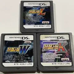 スーパーロボット大戦 k、L、W 3本セット
