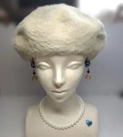 SHOO-LA-RUE ファー風 ベレー帽