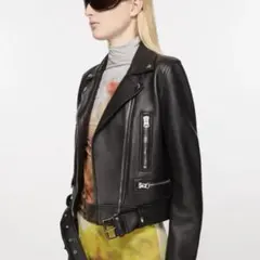 ✨美品✨Acne Studios MOCK ダブルライダースジャケット 34のサムネイル