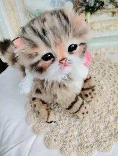 チロルパン様オーダー❤ヤマネコベビー♡アートドール♡ぬいぐるみ♡