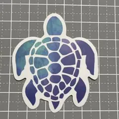 【MMM-6】防水ステッカー ハワイ Hawaii アメリカ 旅行 ウミガメ