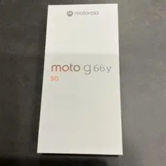 新品未使用品 moto g66y 5G ブラックオイスター