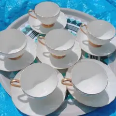 6枚セット ナルミ エグゼクティブコレクション ボーンチャイナ 19cm