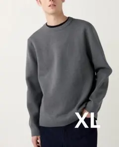 UNIQLO ユニクロ ウォッシャブルミラノリブクルーネックセーター