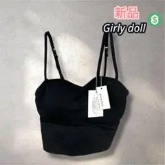 ＄15【新品】Girly doll キャミソール ブラトップのサムネイル