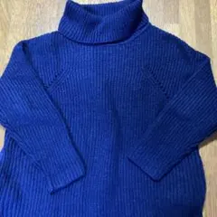 AS KNOW AS DE BASE ネイビーチュニックワンピース