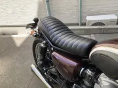 Yoshio Shimizu  w400 ナイトロヘッズ　タックロール Yoshio Shimizu w400 ナイトロヘッズ タックロール シートから