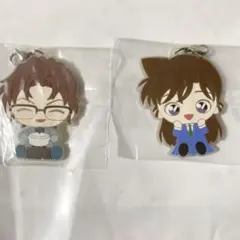 一番ラボ 蓄光 ラバーストラップ 沖矢昴 毛利蘭