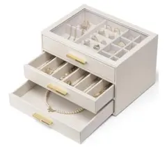 Vlando ジュエリーボックス 大容量 アクセサリーケース ジュエリー 収納