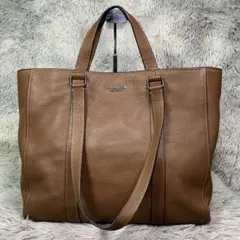 美品 COACH コーチ ハドソン トートバッグ ショルダーバッグ レザー