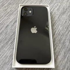 【Apple iPhone12】64G SIMフリー　ブラック 本体