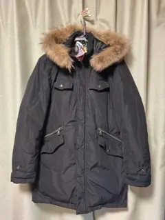 BURBERRY BLACKLABELファー付きダウンジャケット 美品！