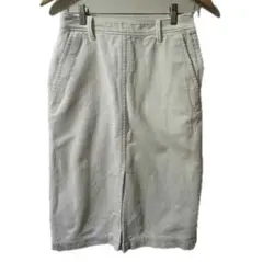 ビューティアンドユース　コーデュロイタイトスカート