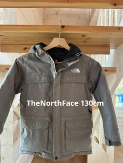 THE NORTH FACE グレー ダウンコート 130cm
